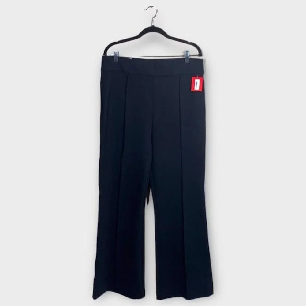 NWT SPANX PerfectFit Ponte Flare Pants Black, Size 1X Tall - Picture 2 of 12